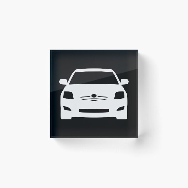 Item preview, Toyota Avensis T250 2003-2009 white silhouette designed and sold by EdimDesign.