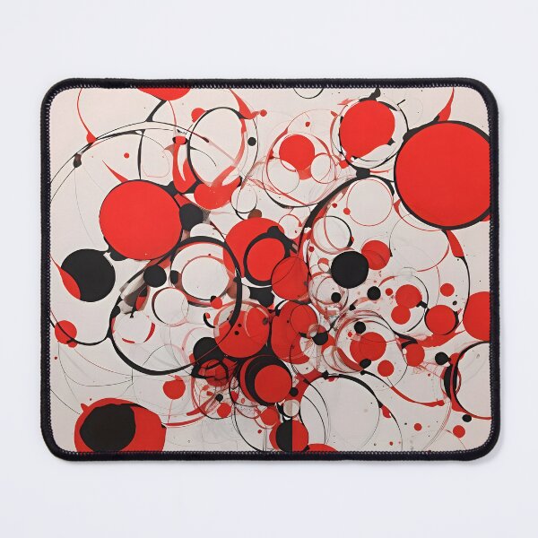 Item preview, A red and black circles designed and sold by johndesign88.