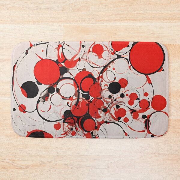 Item preview, A red and black circles designed and sold by johndesign88.