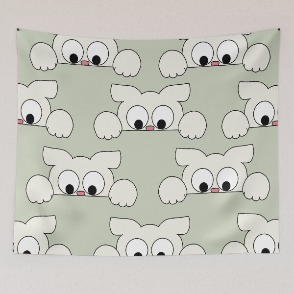 Item preview, funny cat pattern designed and sold by azet-art.