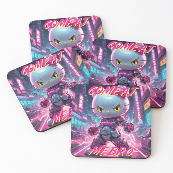 Item preview, Bye Bye Kitty maintains a level of cuteness and charm, "Come at me Bro" designed and sold by NeutrinoJem.