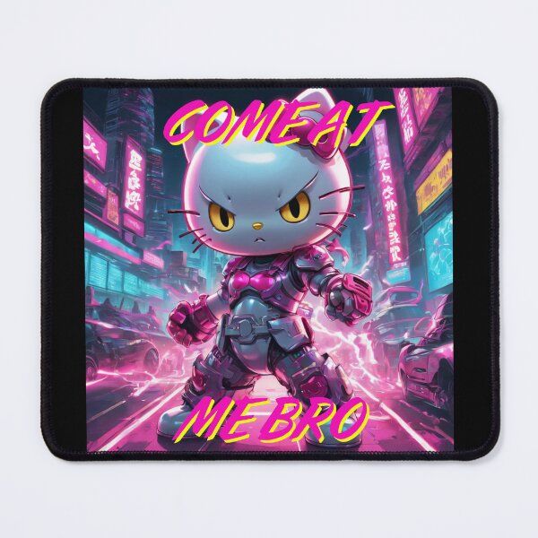 Item preview, Bye Bye Kitty maintains a level of cuteness and charm, "Come at me Bro" designed and sold by NeutrinoJem.