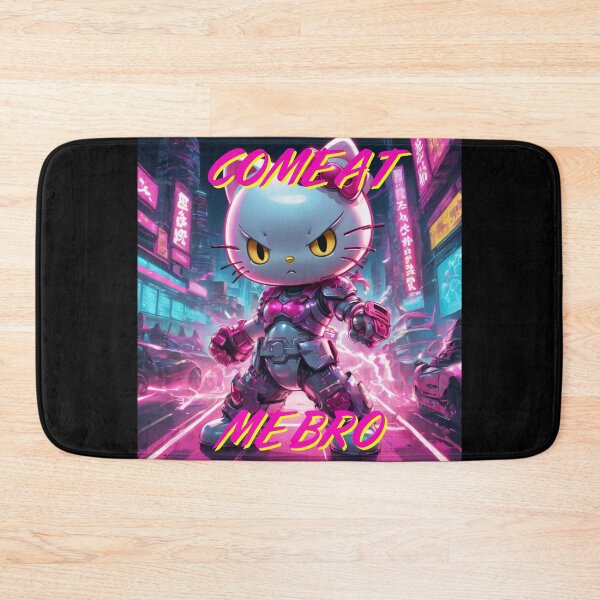 Item preview, Bye Bye Kitty maintains a level of cuteness and charm, "Come at me Bro" designed and sold by NeutrinoJem.