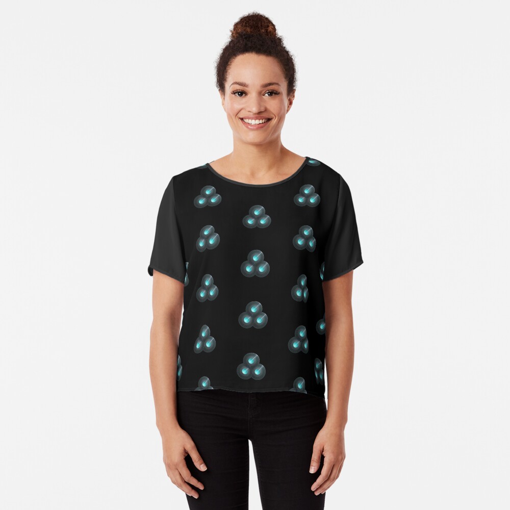Triple Celt Chiffon Top