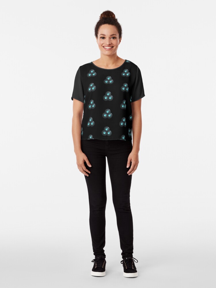 Alternate view of Triple Celt Chiffon Top