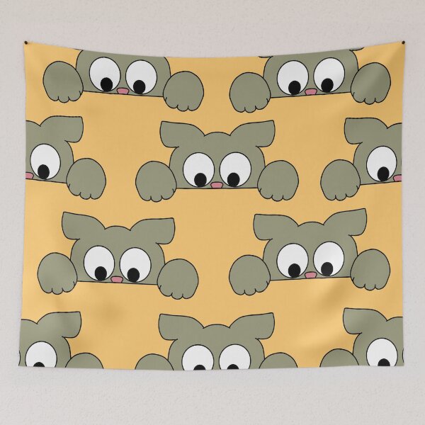 Item preview, funny cat pattern designed and sold by azet-art.