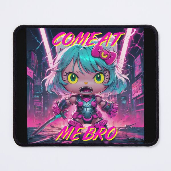 Item preview, Bye Bye Kitty maintains a level of cuteness and charm, "Come at me Bro" designed and sold by NeutrinoJem.