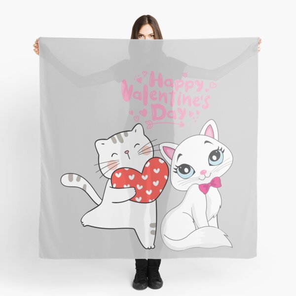 Item preview, Happy Valentine's day _ cats designed and sold by Jemsruk.