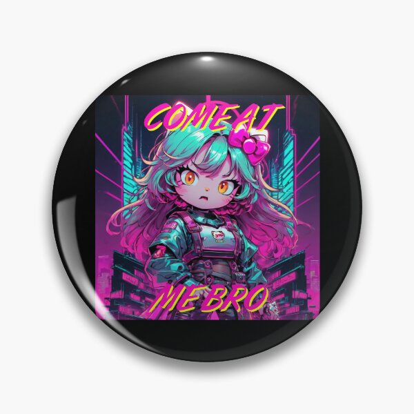 Item preview, Bye Bye Kitty maintains a level of cuteness and charm, "Come at me Bro" designed and sold by NeutrinoJem.