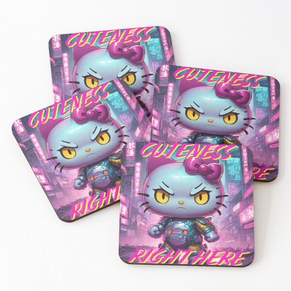 Item preview, Bye Bye Kitty maintains a level of cuteness and charm, "Cuteness Right Here" designed and sold by NeutrinoJem.