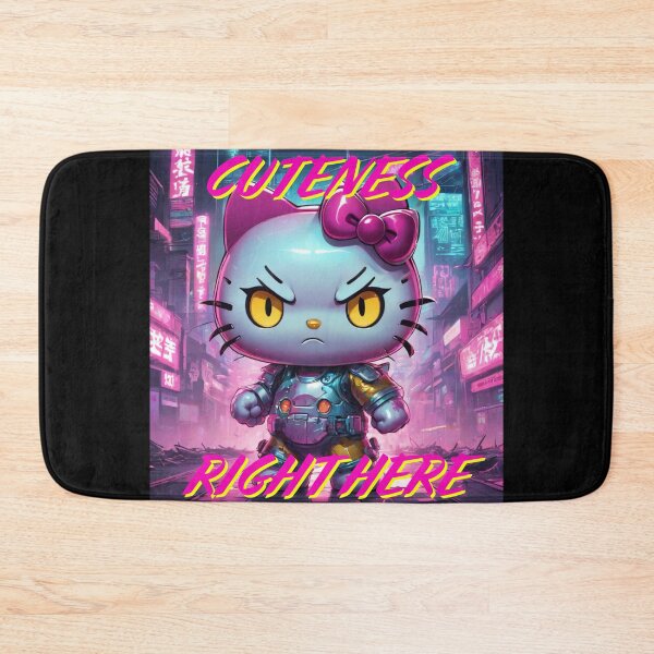 Item preview, Bye Bye Kitty maintains a level of cuteness and charm, "Cuteness Right Here" designed and sold by NeutrinoJem.
