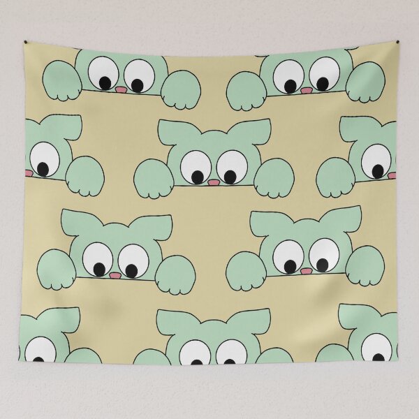 Item preview, funny cat pattern designed and sold by azet-art.