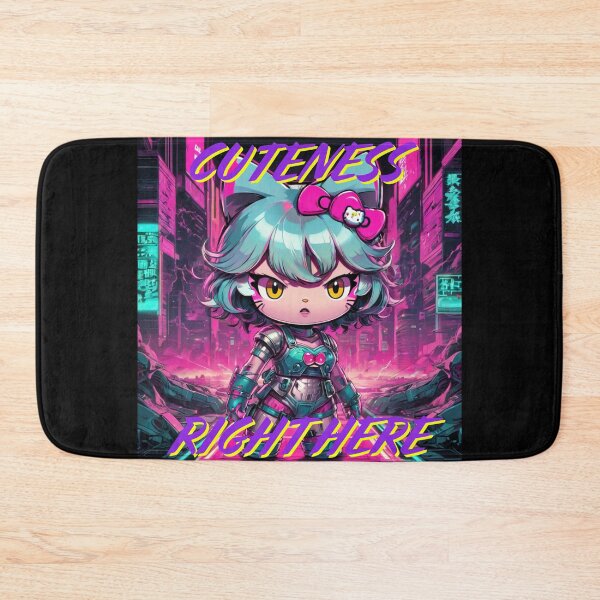 Item preview, Bye Bye Kitty maintains a level of cuteness and charm, "Cuteness Right Here" designed and sold by NeutrinoJem.