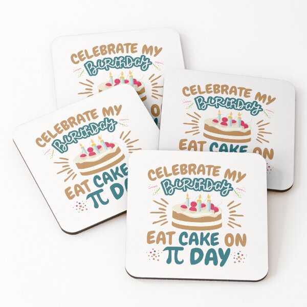 Item preview, Pi Day Birthday Eat Cake on Pi Day designed and sold by jaygo.