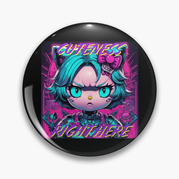 Item preview, Bye Bye Kitty maintains a level of cuteness and charm, "Cuteness Right Here" designed and sold by NeutrinoJem.