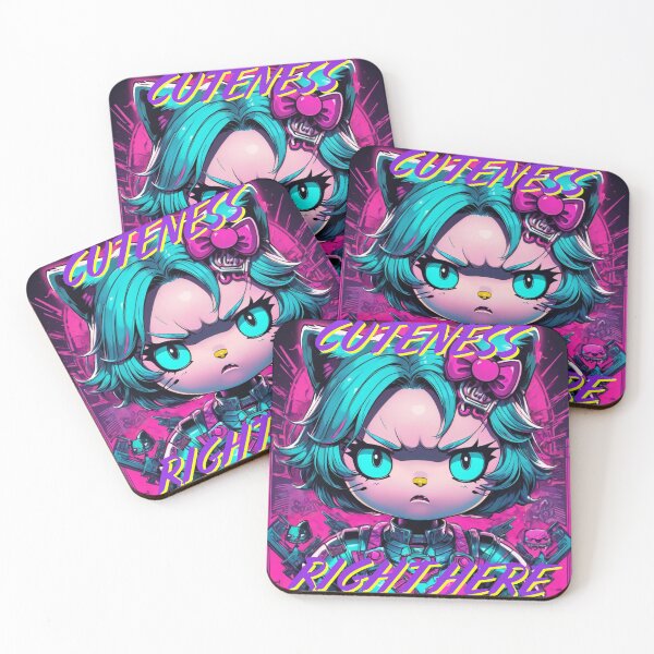 Item preview, Bye Bye Kitty maintains a level of cuteness and charm, "Cuteness Right Here" designed and sold by NeutrinoJem.