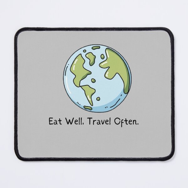 Item preview, Eat well, Travel often. designed and sold by PintERest0.