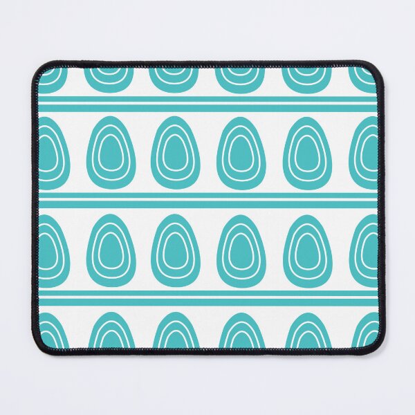 Item preview, Modern Blue Happy Easter Eggs Pattern designed and sold by Nisha Prabhu.