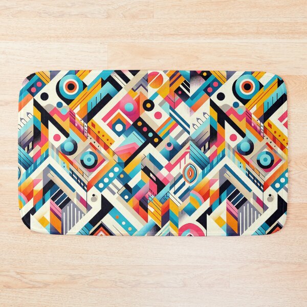 Item preview, Geometric Harmony: Abstract Art Fusion designed and sold by M-ormin.