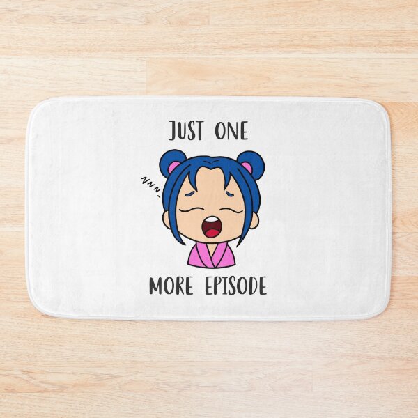Item preview, Just one more episode sticker designed and sold by My Favorite Store.