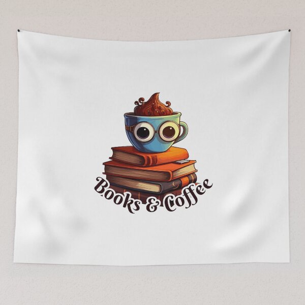 Item preview, Books and Coffee designed and sold by aipolohu.