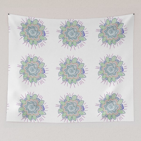 Item preview, Shiny Drawn Flora designed and sold by KazM.