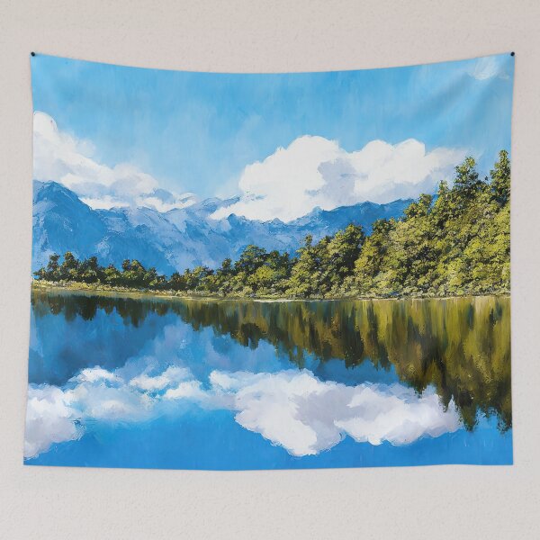 Item preview, Canadian Alpine Symphony. Reflections on Lake Tranquility. designed and sold by Delemore Art.