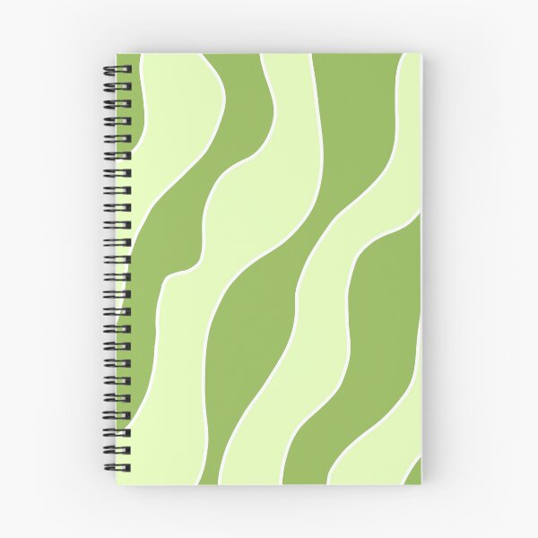 Item preview, cuadro de líneas irregulares color verde pastel designed and sold by ArtKar.