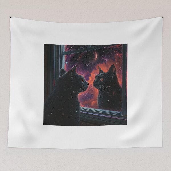Item preview, The Cat Dreaming of Another World designed and sold by Marie Colençon.