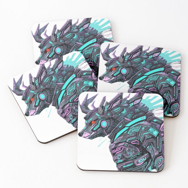 Item preview, Neon Wilderness: A Cyber Deer Adventure designed and sold by DiamondMi1187.