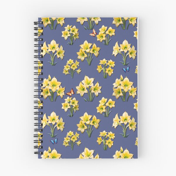 Item preview, Yellow Amaryllis Flower Seamless Pattern designed and sold by Petalandfur.