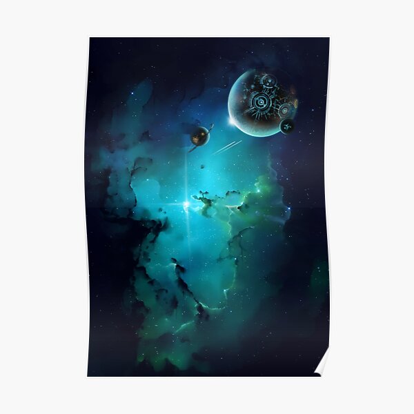 Cybertron nebulae Poster