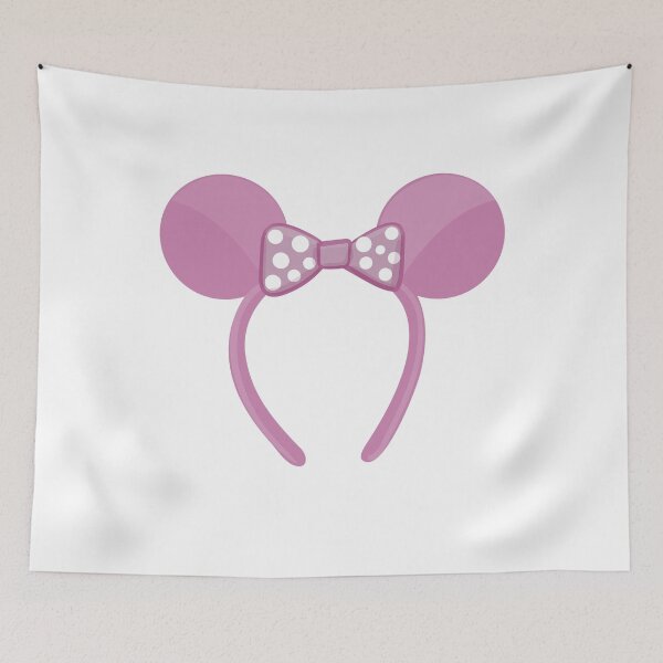 Item preview, Millennial Pink Minnie Ears designed and sold by DesignedbyLove1.