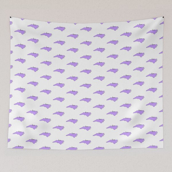 Item preview, North Carolina Is My Home | Purple Home State Outline -  designed and sold by PurpleLoveStore.