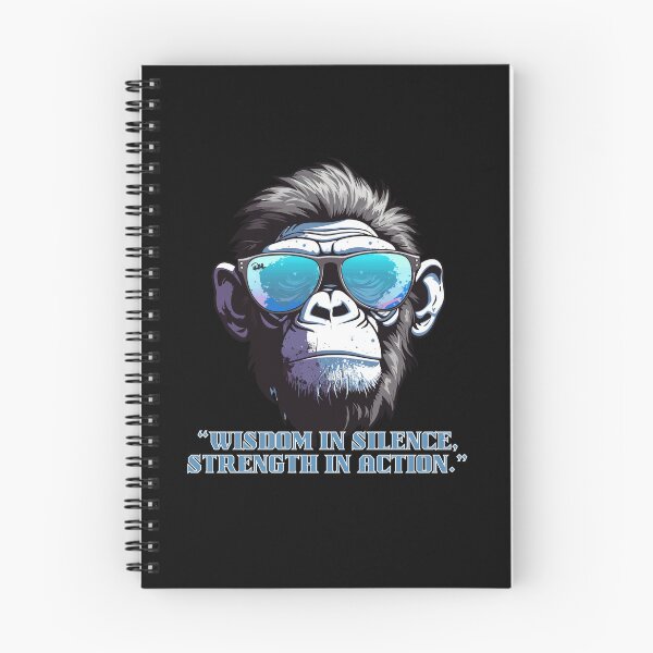 Item preview, WISDOM IN SILENCE, STRENGTH IN ACTION. designed and sold by Inspiretouplift.