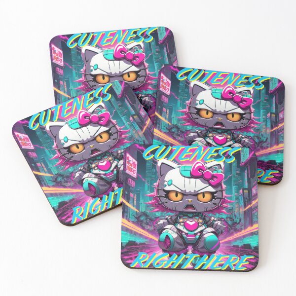 Item preview, Bye Bye Kitty maintains a level of cuteness and charm, "Cuteness Right Here" designed and sold by NeutrinoJem.