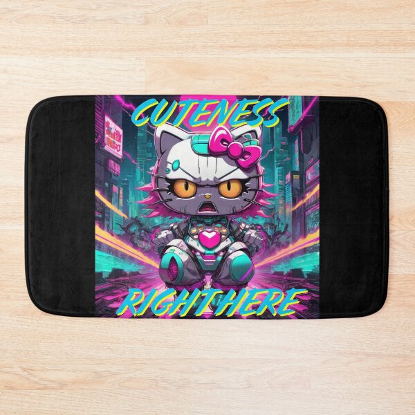 Item preview, Bye Bye Kitty maintains a level of cuteness and charm, "Cuteness Right Here" designed and sold by NeutrinoJem.