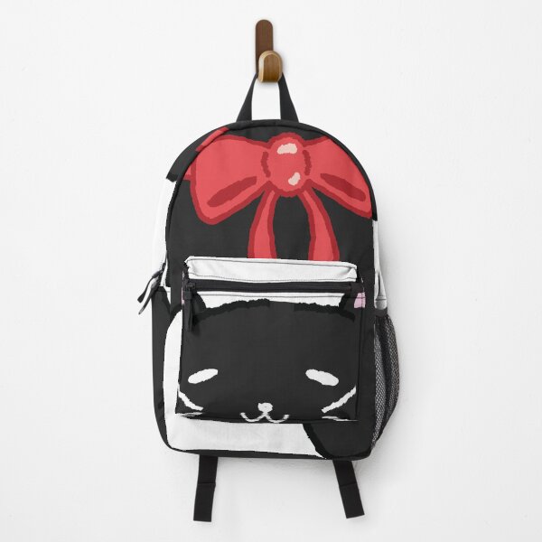 Item preview, Cute Black Cat with Bow designed and sold by karyzasart.