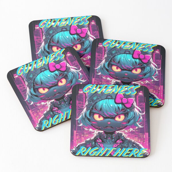 Item preview, Copy of Bye Bye Kitty maintains a level of cuteness and charm, "Cuteness Right Here" designed and sold by NeutrinoJem.
