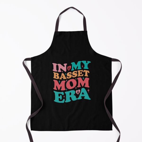Item preview, In My Basset Mom Era Groovy Retro Gift designed and sold by Guarddogdrive.