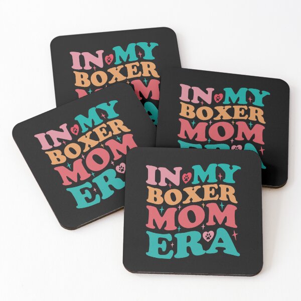Item preview, In My Boxer Mom Era Groovy Retro Gift designed and sold by Guarddogdrive.