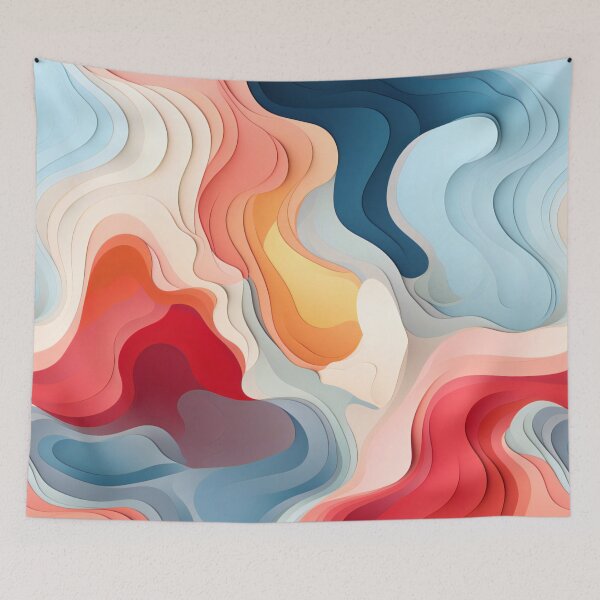 Item preview, Abstract Colorflow Canvas designed and sold by NDePachtere.