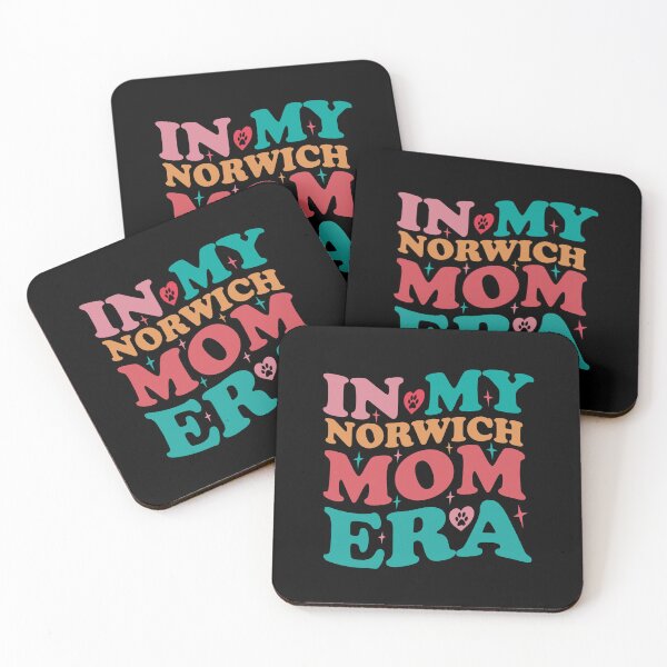 Item preview, In My Norwich Mom Era Groovy Retro Gift designed and sold by Guarddogdrive.