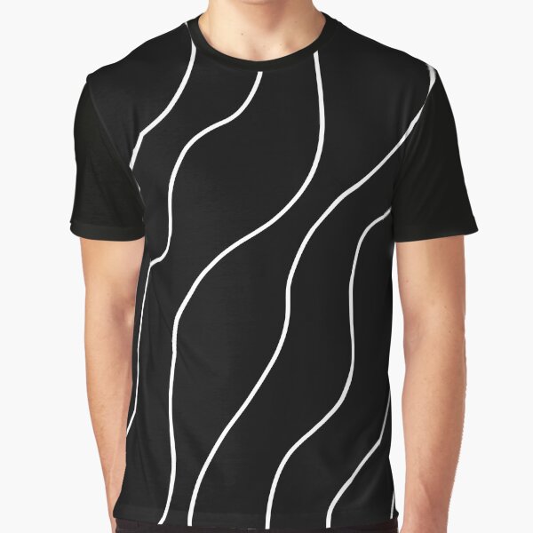 Vista previa del artículo con la obra «cuadro de lineas paralelas en blanco y negro», diseñado y vendido por ArtKar.
