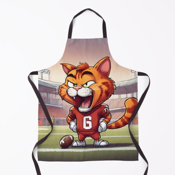 Item preview, Happy Garfie in soccer player costume, fan art Garfield designed and sold by SweetRossel.
