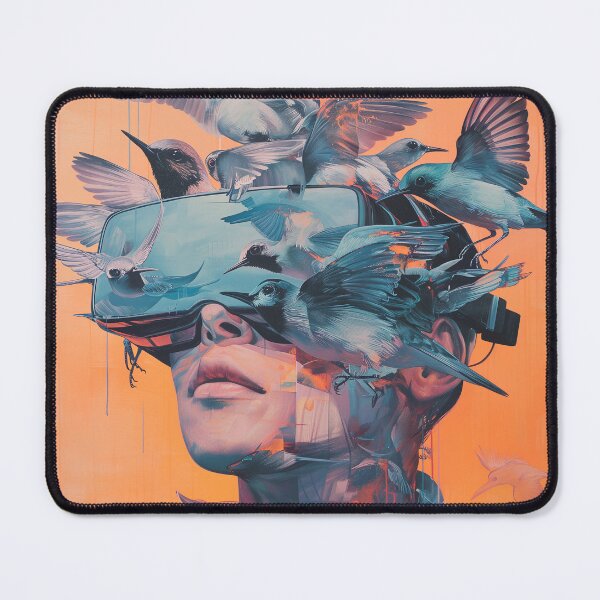 Item preview, Avian Symphony: Man and the Digital Flight designed and sold by MellowMeadows.
