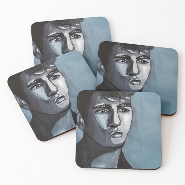 Item preview, Pale blue Traditional Portrait designed and sold by Lozzamarie-art.