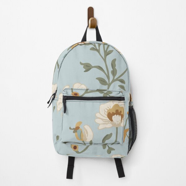 Item preview, Delicate Retro Floral Pattern in Pale Blue designed and sold by SamJanner.