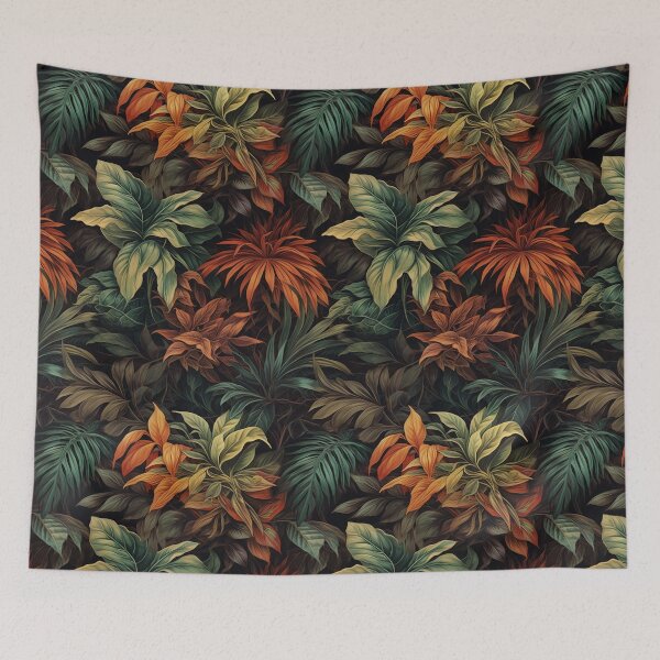 Item preview, Tropical Leaves Tapestry designed and sold by NDePachtere.
