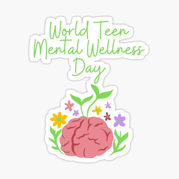 Artikel-Vorschau von Welttag des mentalen Wohlbefindens von Teenagern, designt und verkauft von Simo0455.